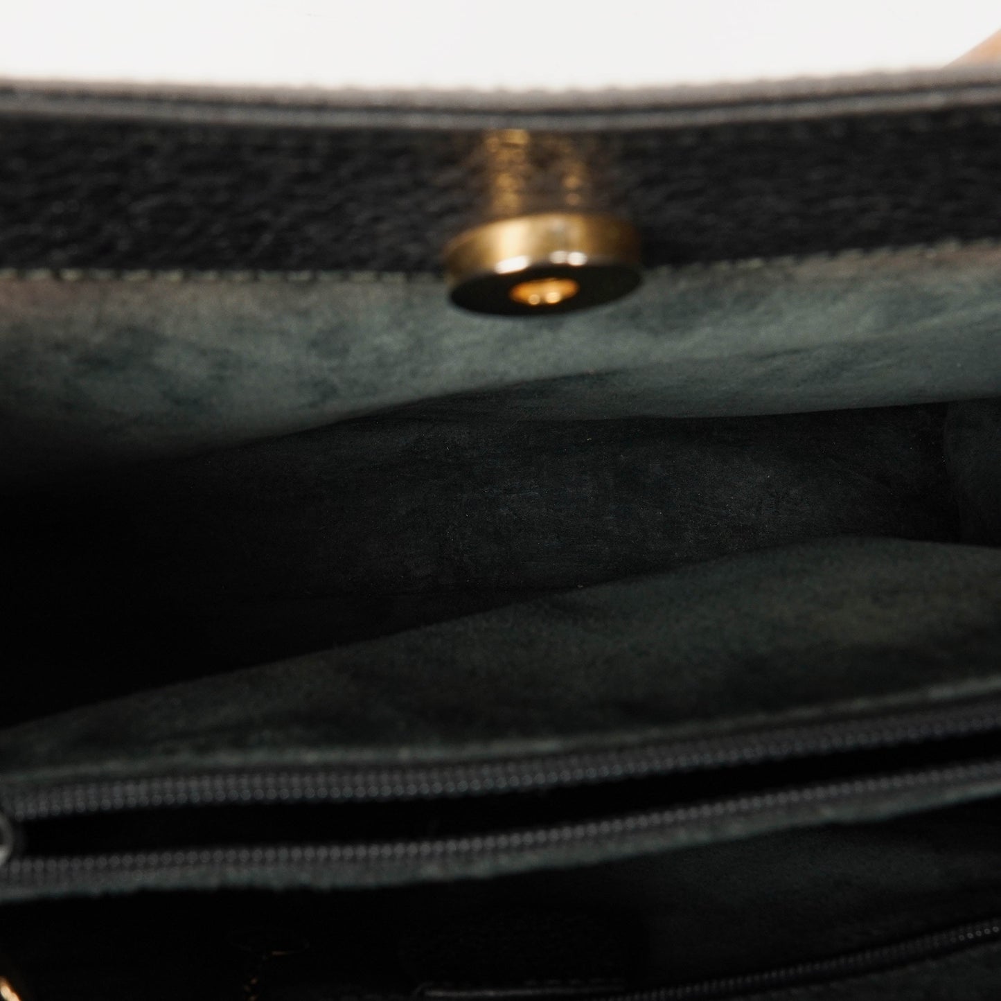 Gucci Vintage Diana Tote aus Leder mit Bambus