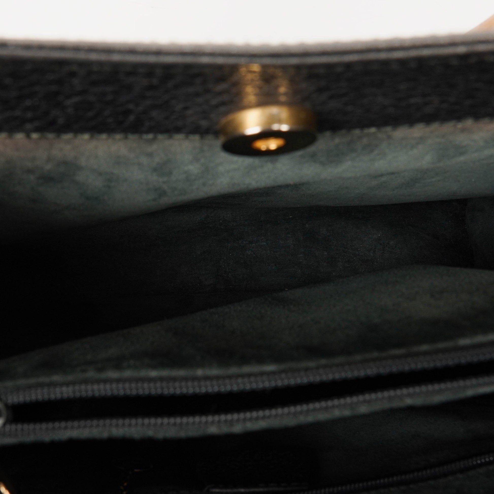 Gucci Vintage Diana Tote aus Leder mit Bambus