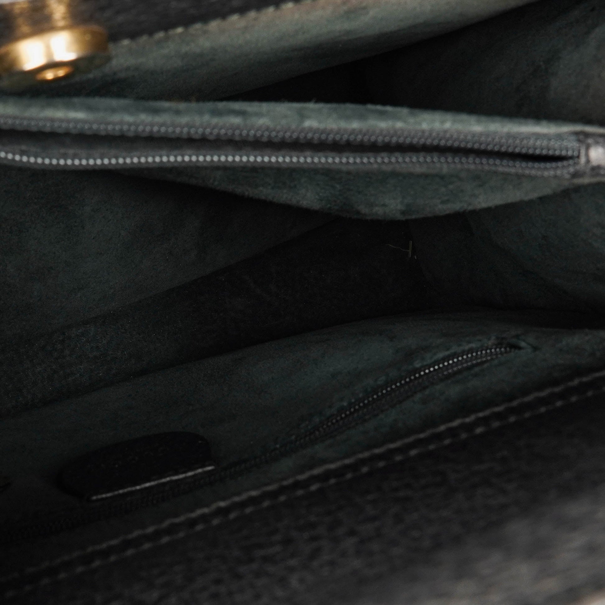 Gucci Vintage Diana Tote aus Leder mit Bambus