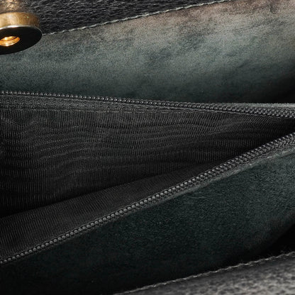 Gucci Vintage Diana Tote aus Leder mit Bambus