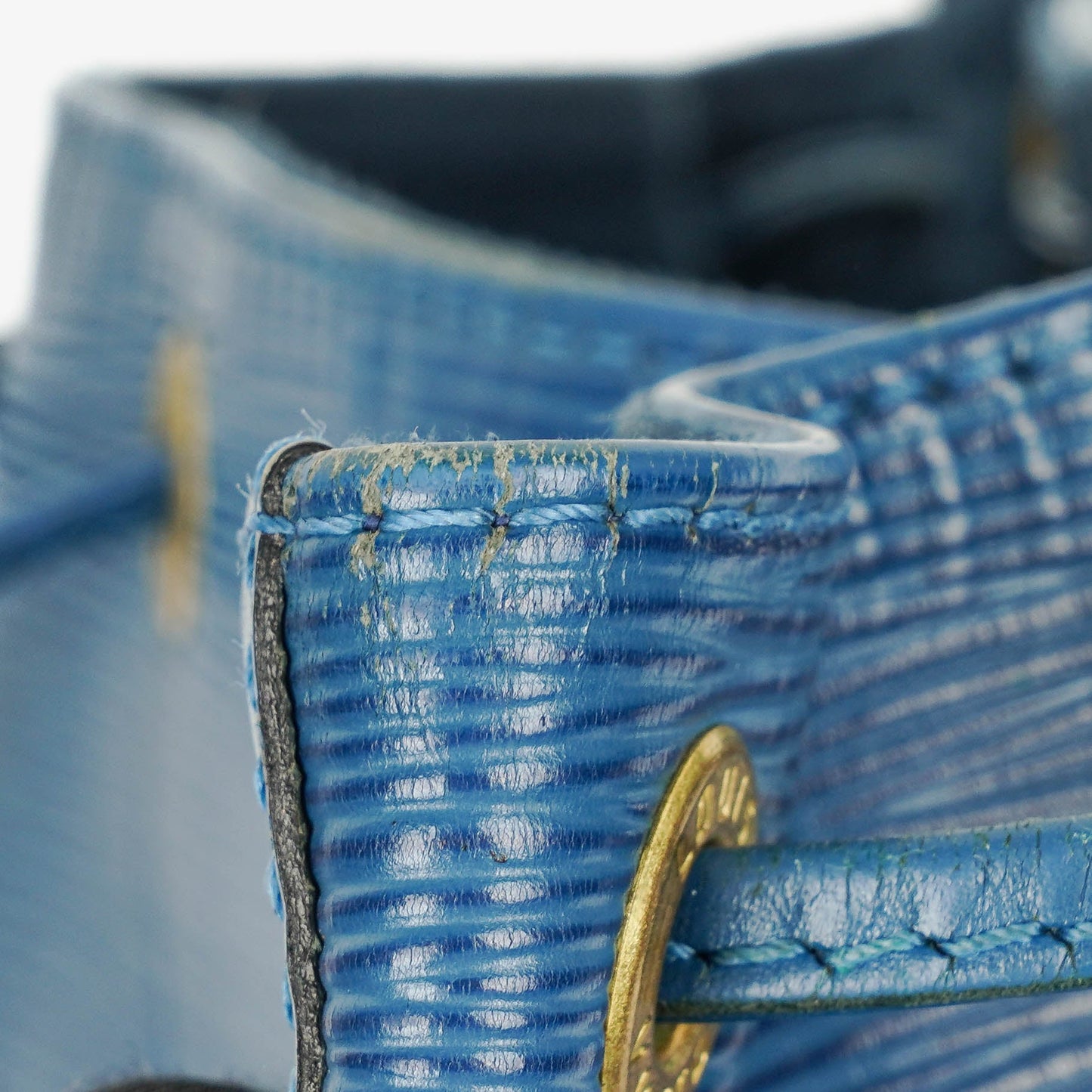 Louis Vuitton Noe Grande GM Schultertasche aus blauem Epi-Leder