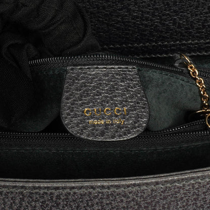 Gucci Vintage Diana Tote aus Leder mit Bambus