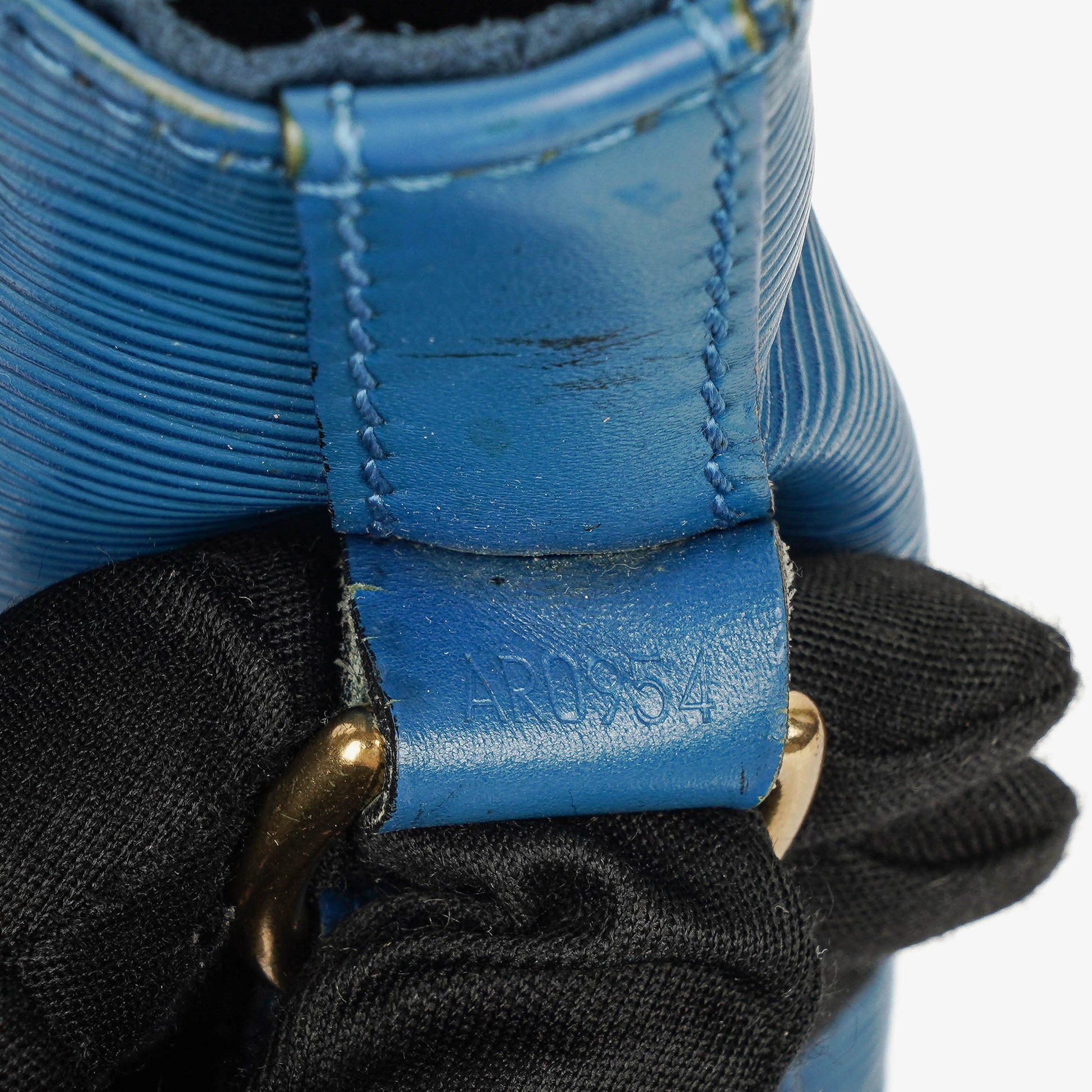 Louis Vuitton Noe Grande GM Schultertasche aus blauem Epi-Leder