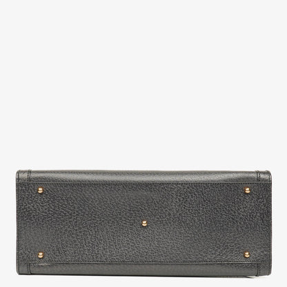 Gucci Vintage Diana Tote aus Leder mit Bambus