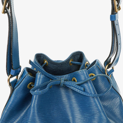 Louis Vuitton Noe Grande GM Schultertasche aus blauem Epi-Leder
