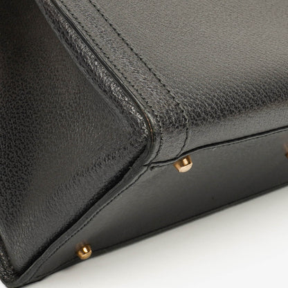 Gucci Vintage Diana Tote aus Leder mit Bambus
