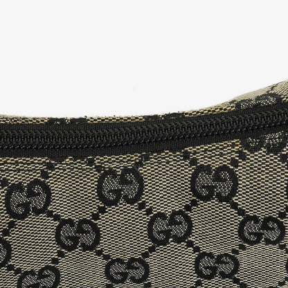 Gucci Hobo Bag aus schwarzem Lackleder mit geflochtenem Henkel und Ring