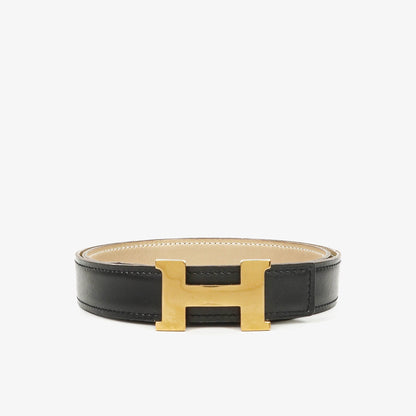 Hermès 24 mm H Gürtel aus Leder