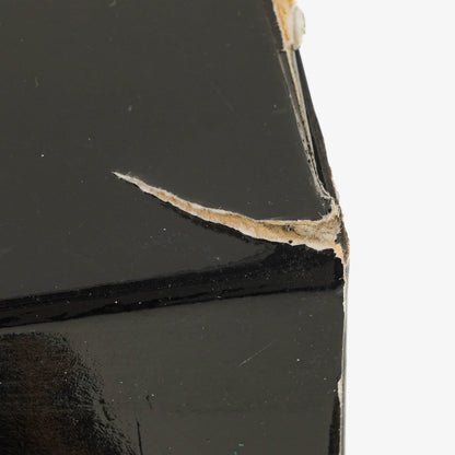 Chanel Half Moon Klappentasche aus beigem gestepptem Lammleder