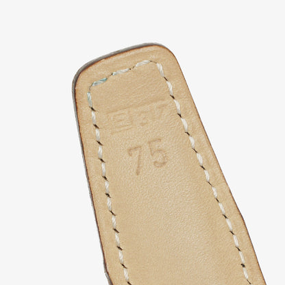 Hermès 24 mm H Gürtel aus Leder