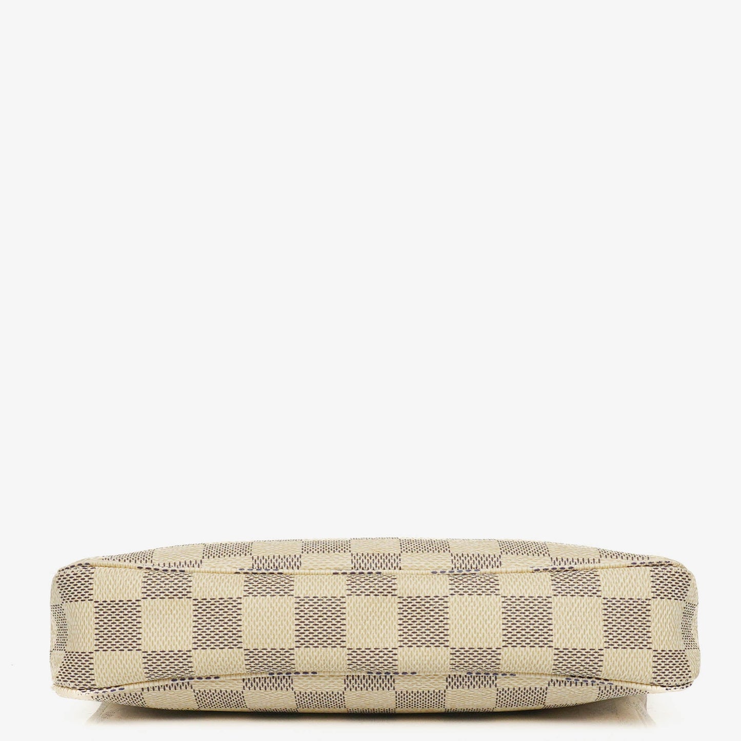 Louis Vuitton Pochette Accessoires Clutch aus Damier Azur Canvas