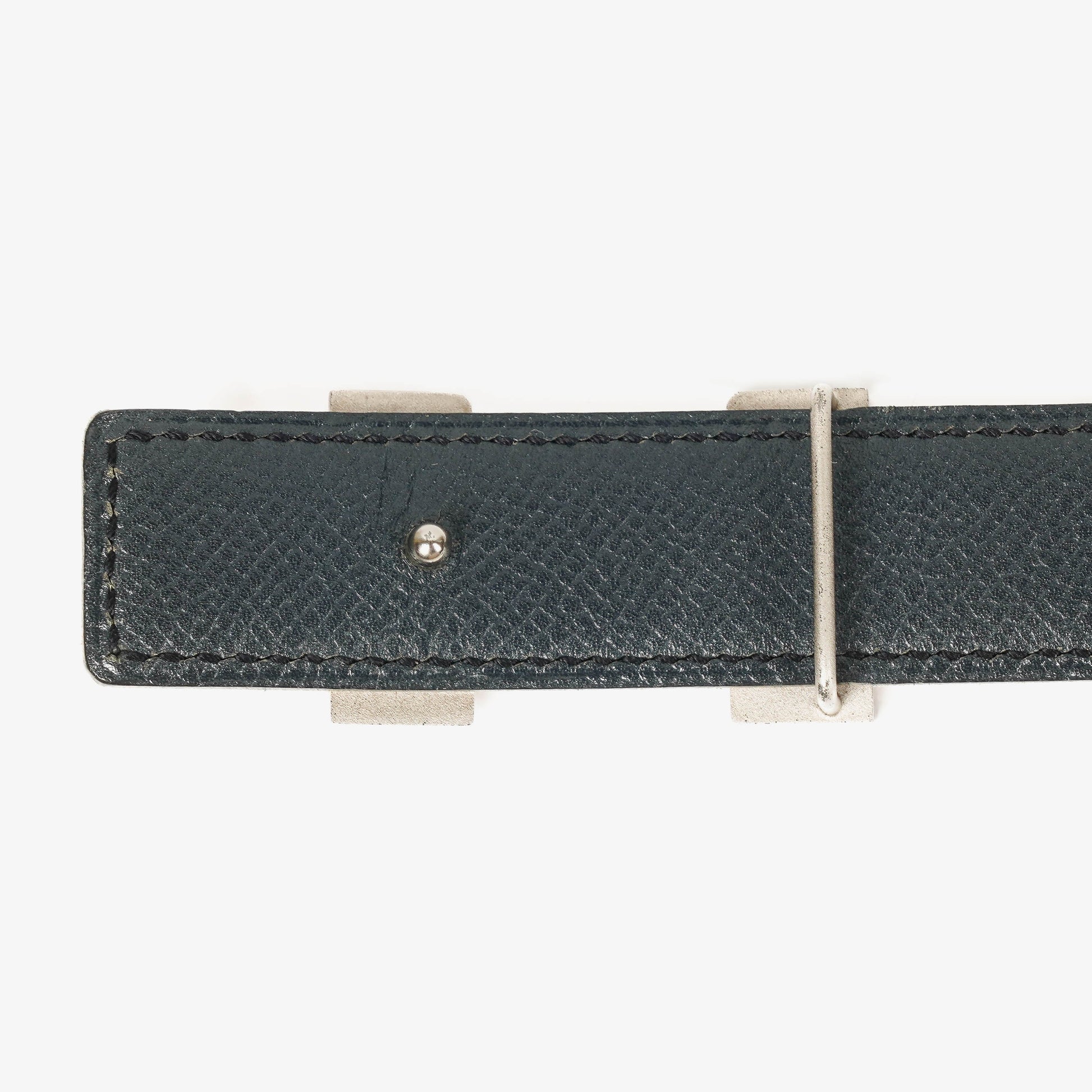 Hermès H-Gürtel 24 mm aus Epsom-Leder