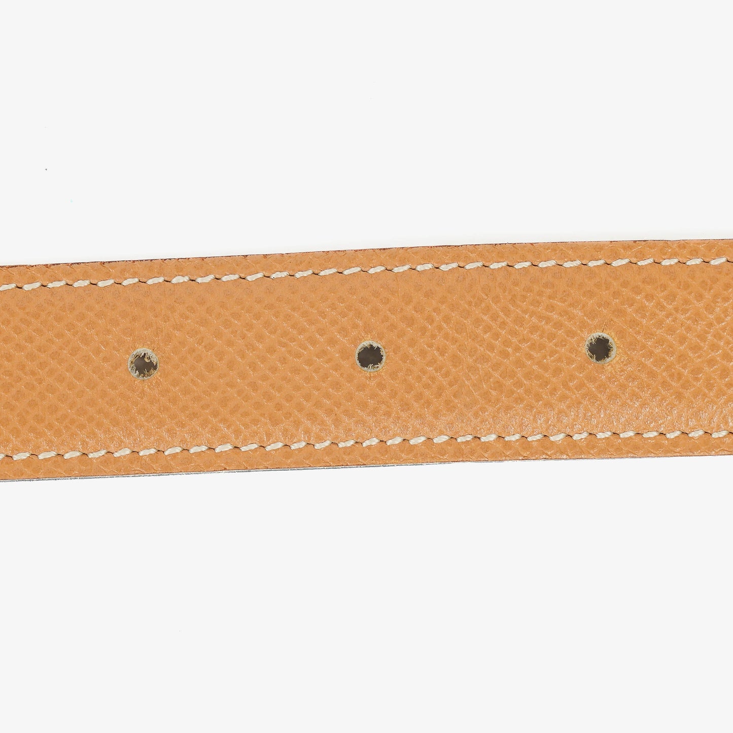 Hermès H-Gürtel 24 mm aus Epsom-Leder
