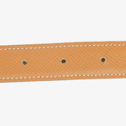 Hermès H-Gürtel 24 mm aus Epsom-Leder