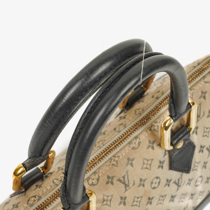Louis Vuitton Mini Alma Long Handtasche mit blauem Monogramm