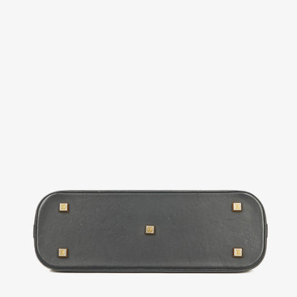 Louis Vuitton Mini Alma Long Handtasche mit blauem Monogramm