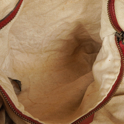 Gucci Miss GG Original Beige/Himbeerrot GG Canvas Hobo-Tasche