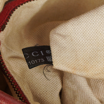 Gucci Miss GG Original Beige/Himbeerrot GG Canvas Hobo-Tasche