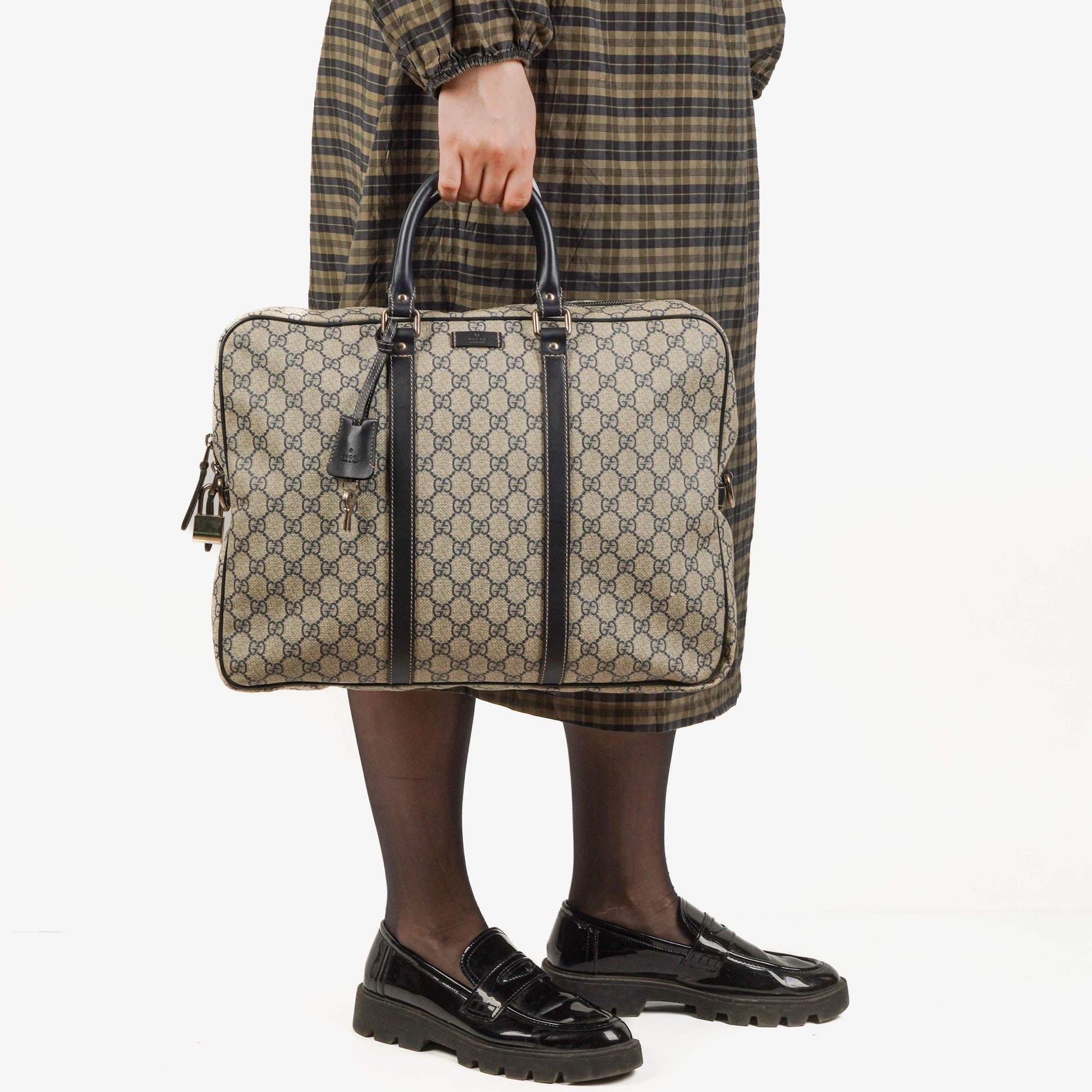 Gucci GG Supreme Canvas Aktentasche