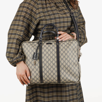 Gucci GG Supreme Canvas Aktentasche