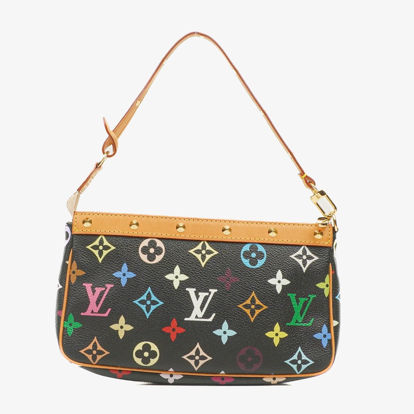Louis Vuitton Takashi Murakami Pochette Accessoire Multicolor Clutch Handtasche
