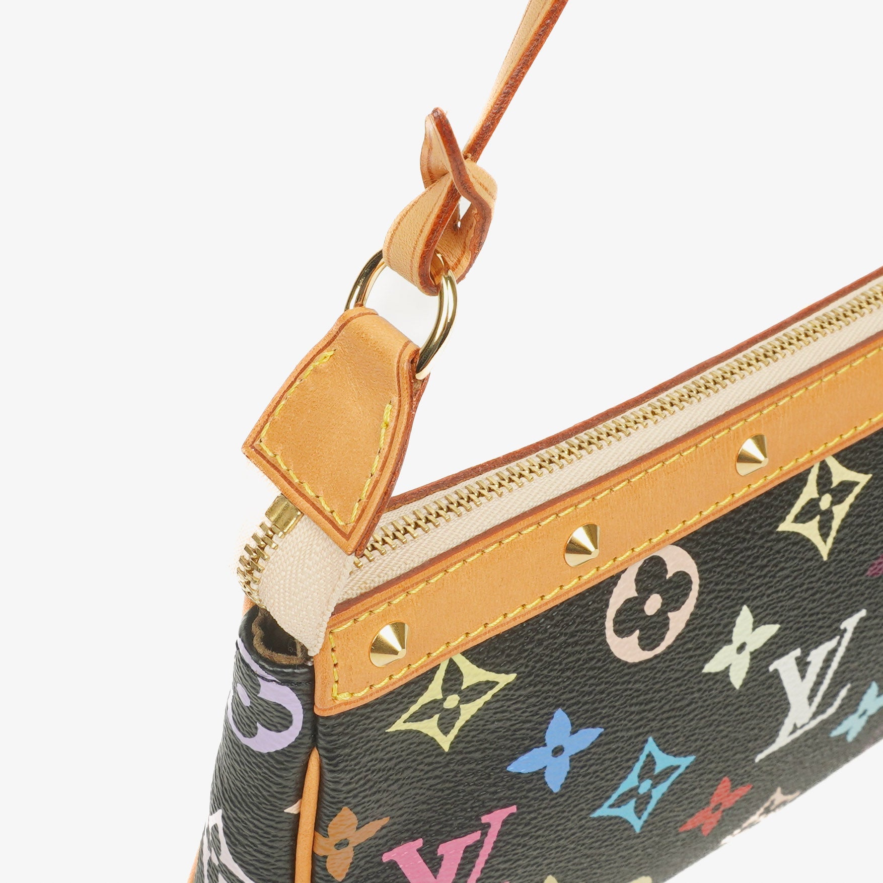 Louis Vuitton Takashi Murakami Pochette Accessoire Multicolor Clutch Handtasche
