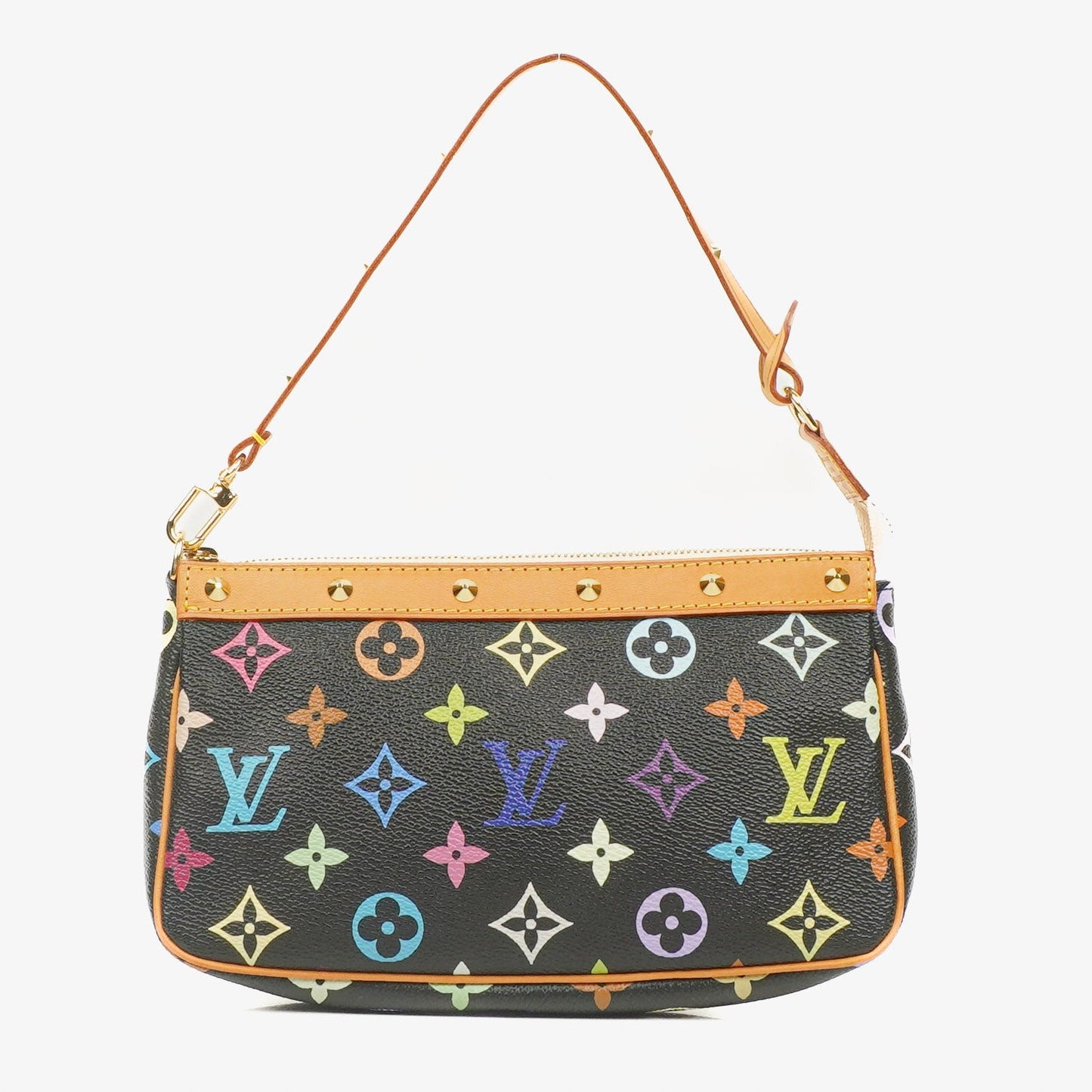 Louis Vuitton Takashi Murakami Pochette Accessoire Multicolor Clutch Handtasche