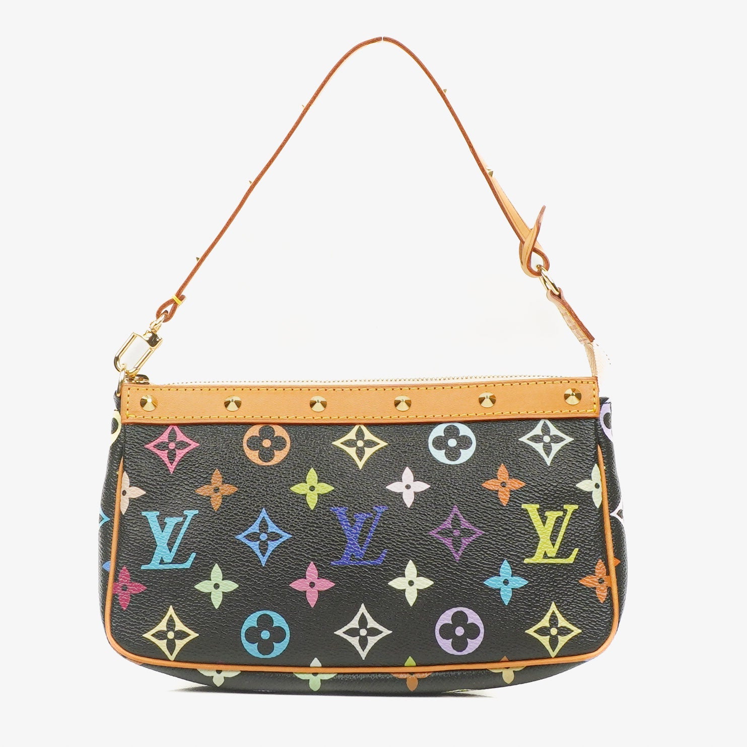 Louis Vuitton Takashi Murakami Pochette Accessoire Multicolor Clutch Handtasche