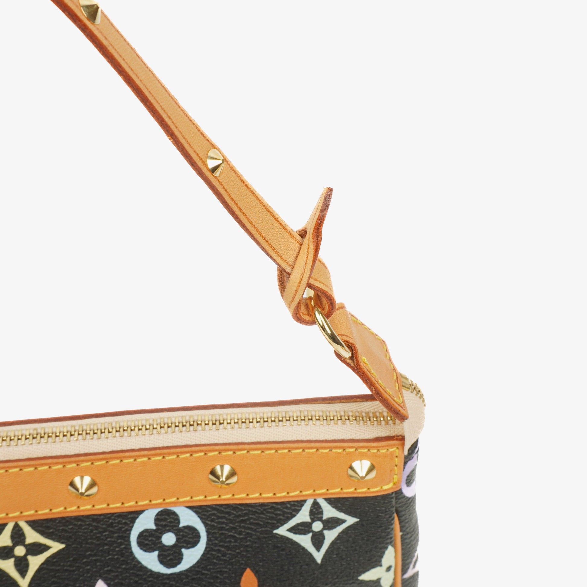 Louis Vuitton Takashi Murakami Pochette Accessoire Multicolor Clutch Handtasche