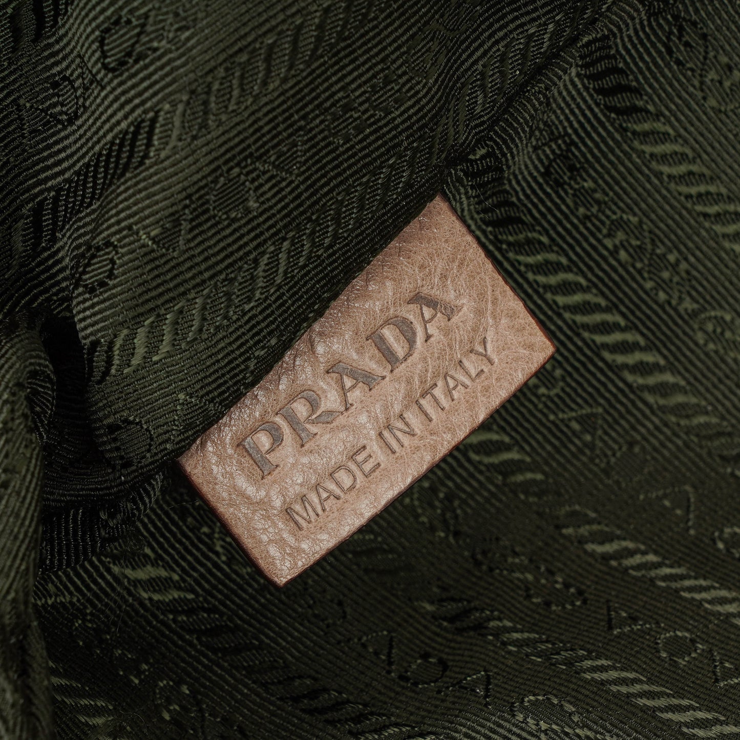 Prada Ombre Leder-Tote mit Reißverschlüssen
