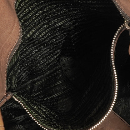 Prada Ombre Leder-Tote mit Reißverschlüssen