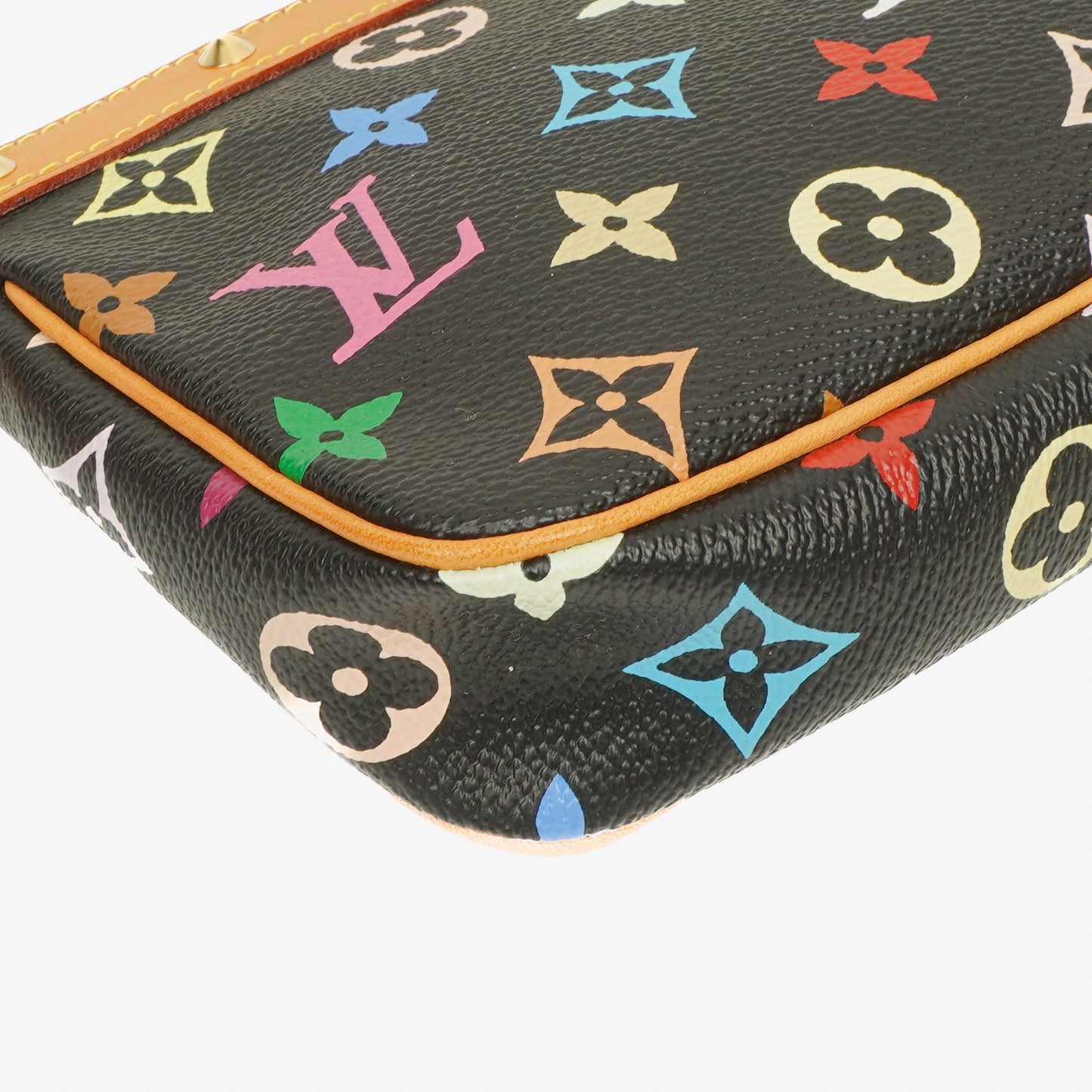 Louis Vuitton Takashi Murakami Pochette Accessoire Multicolor Clutch Handtasche
