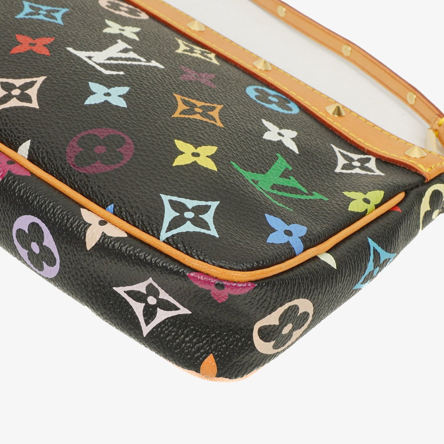 Louis Vuitton Takashi Murakami Pochette Accessoire Multicolor Clutch Handtasche