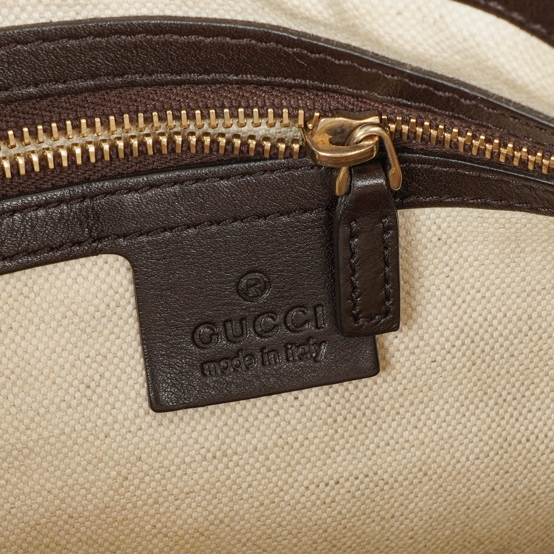 Gucci Guccissima Mayfair Convertible Tote Bag