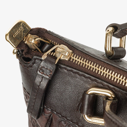 Gucci Guccissima Mayfair Convertible Tote Bag