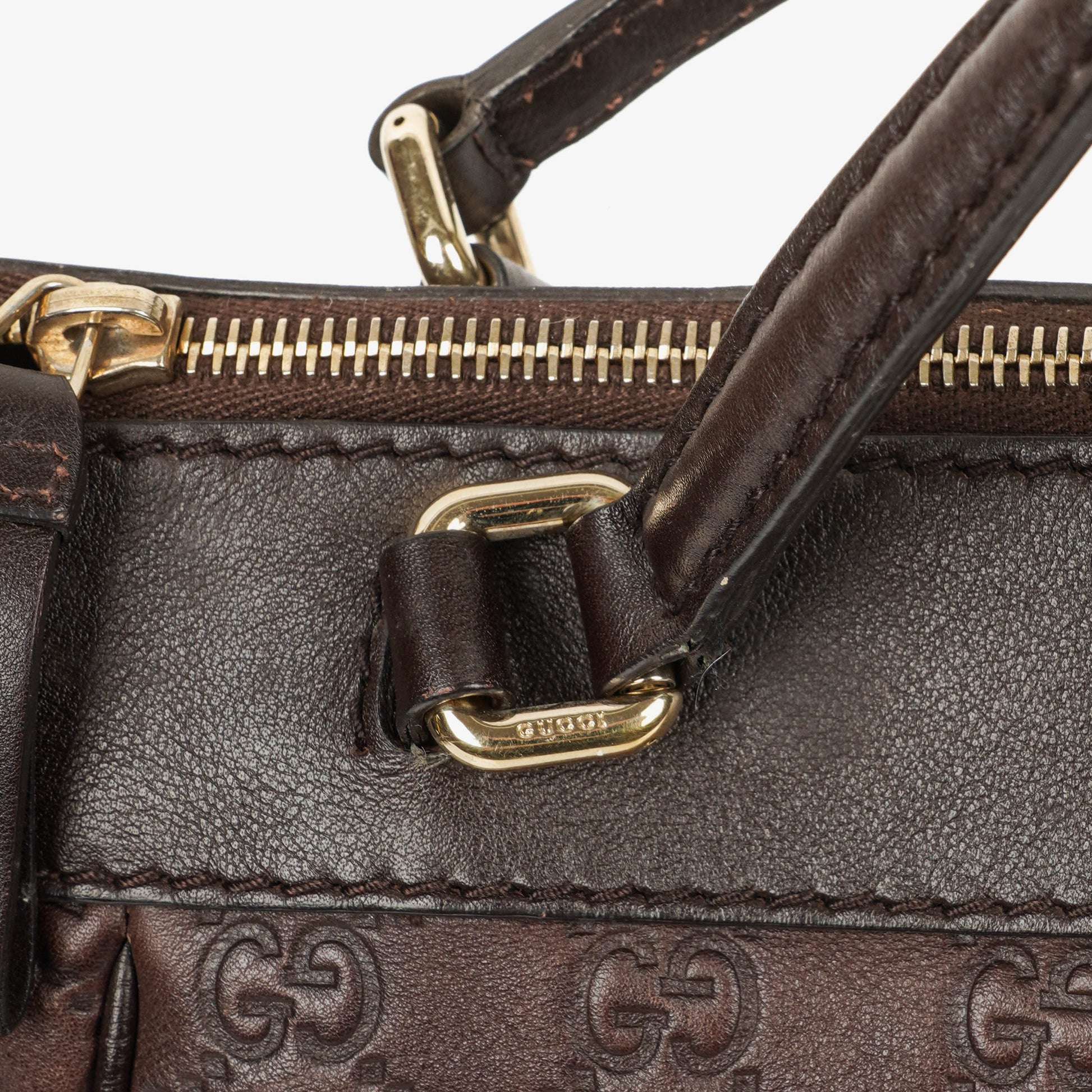 Gucci Guccissima Mayfair Convertible Tote Bag
