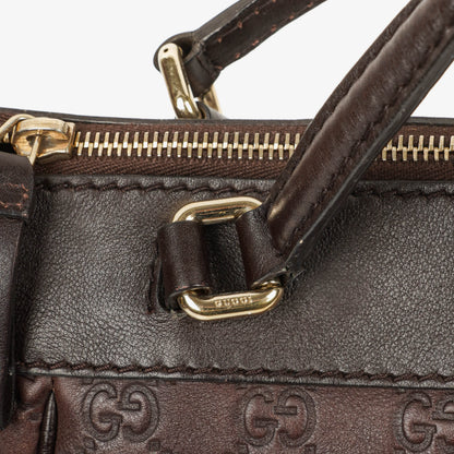 Gucci Guccissima Mayfair Convertible Tote Bag