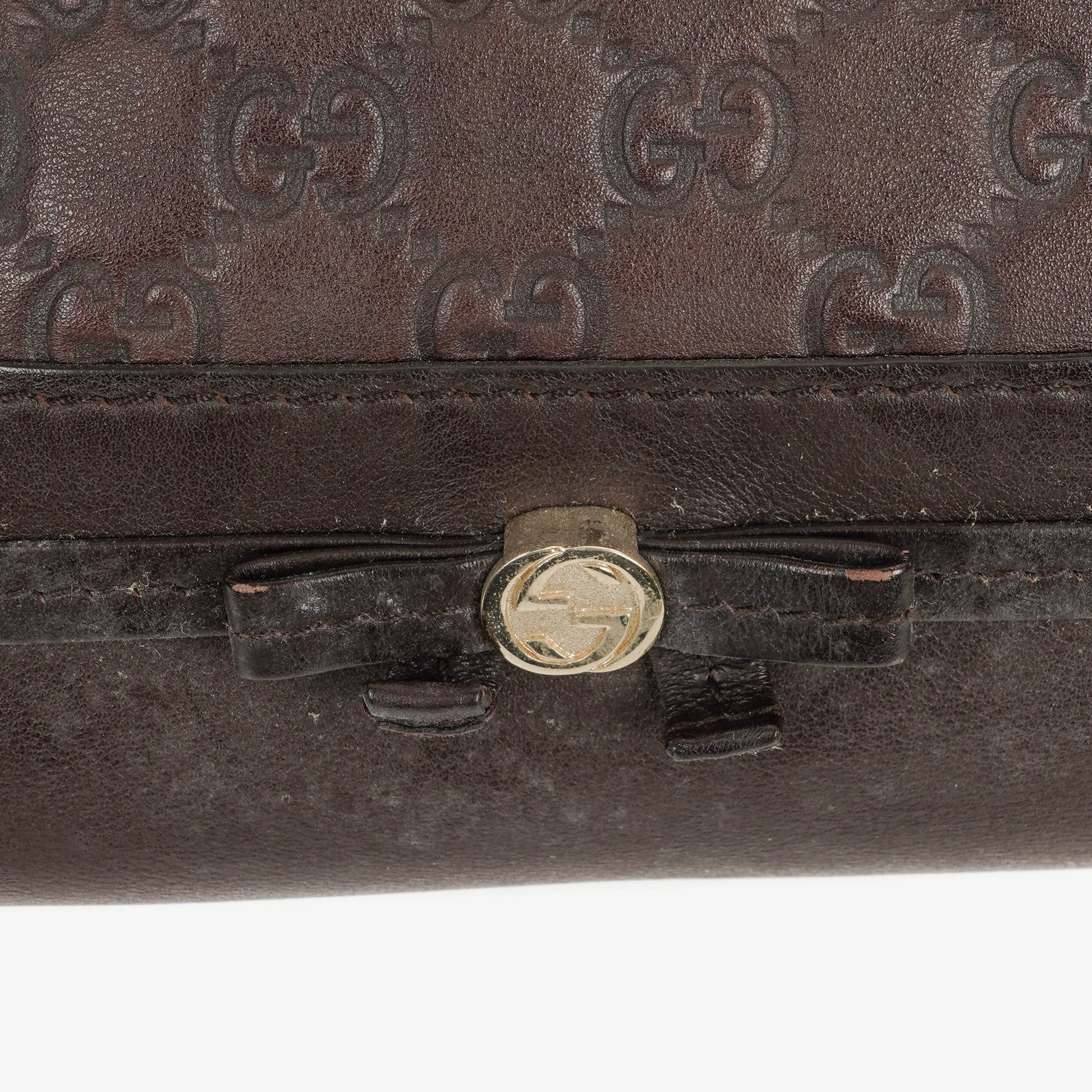 Gucci Guccissima Mayfair Convertible Tote Bag