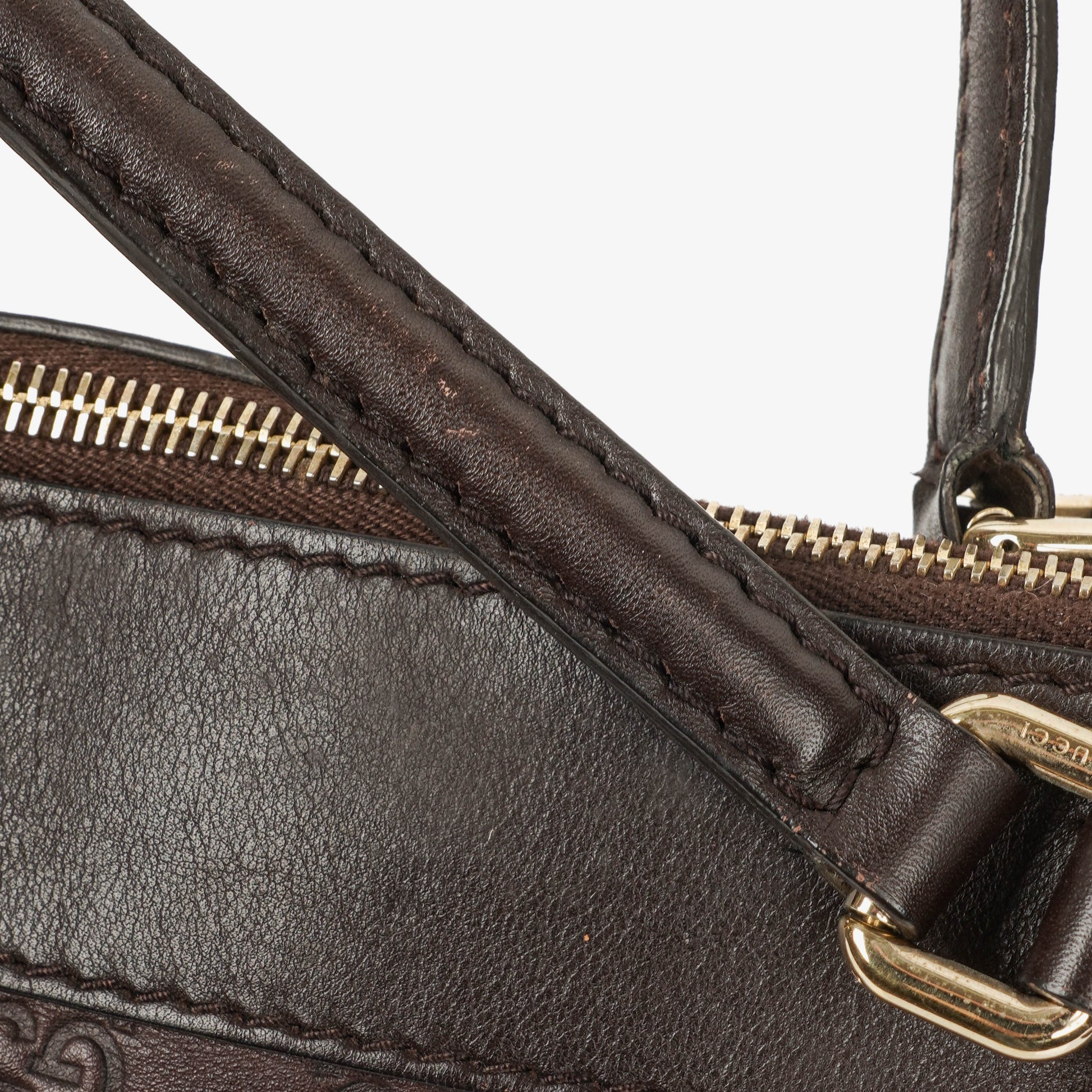 Gucci Guccissima Mayfair Convertible Tote Bag