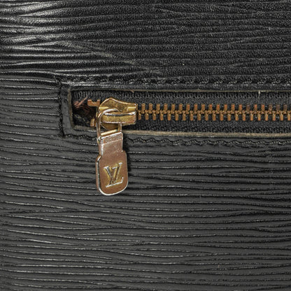 Louis Vuitton Monogram Enghien Schultertasche aus schwarzem Epi-Leder