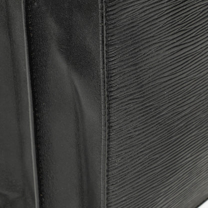 Louis Vuitton Monogram Enghien Schultertasche aus schwarzem Epi-Leder