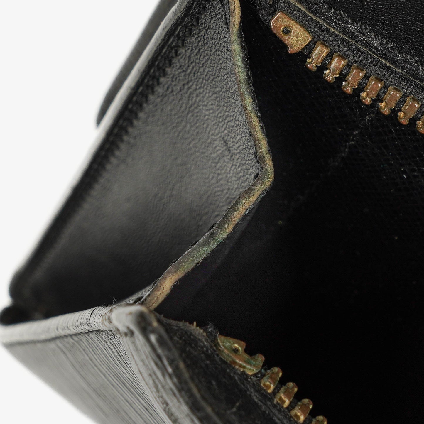 Louis Vuitton Monogram Enghien Schultertasche aus schwarzem Epi-Leder