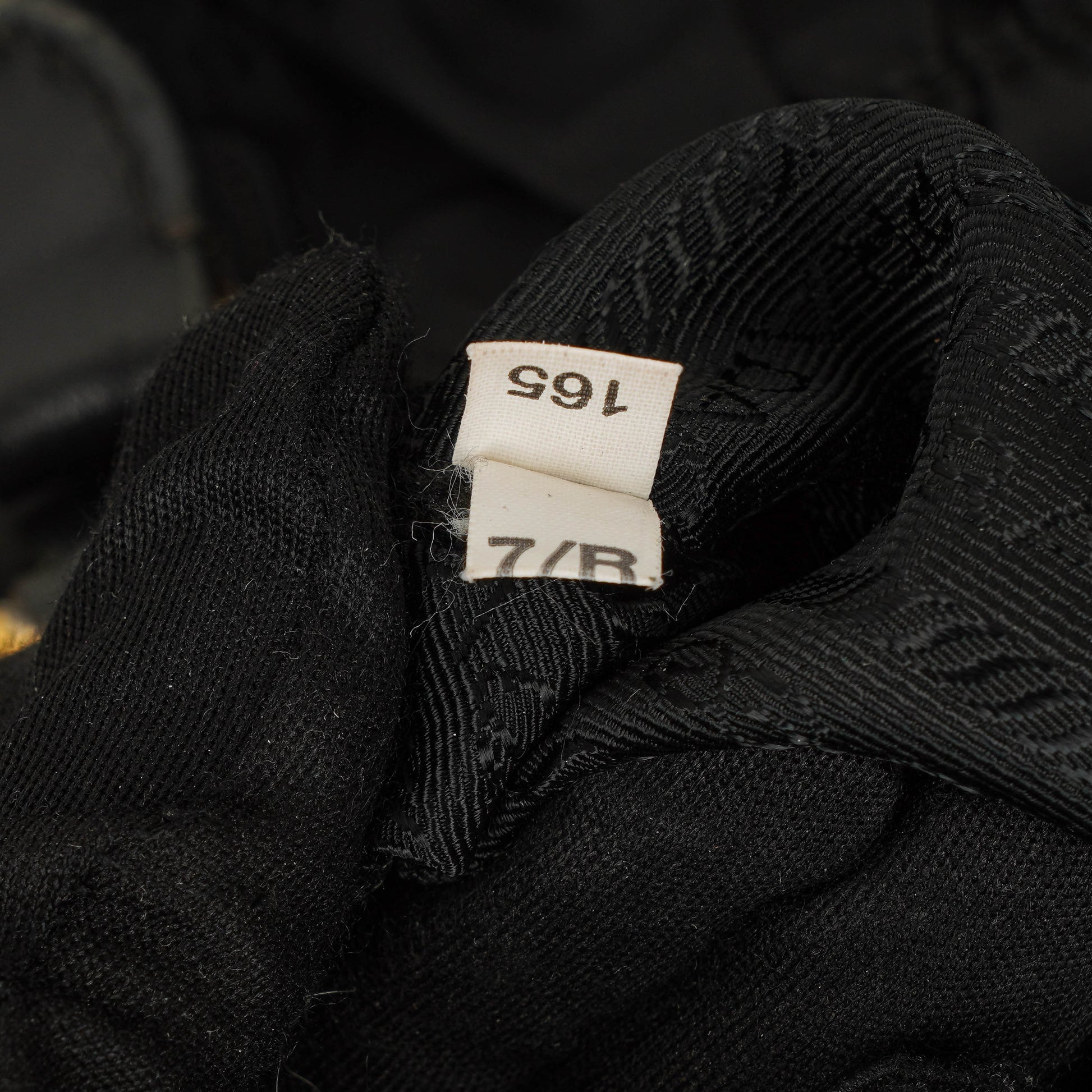 Prada Tessuto Gaufre Tasche aus schwarzem Nylon