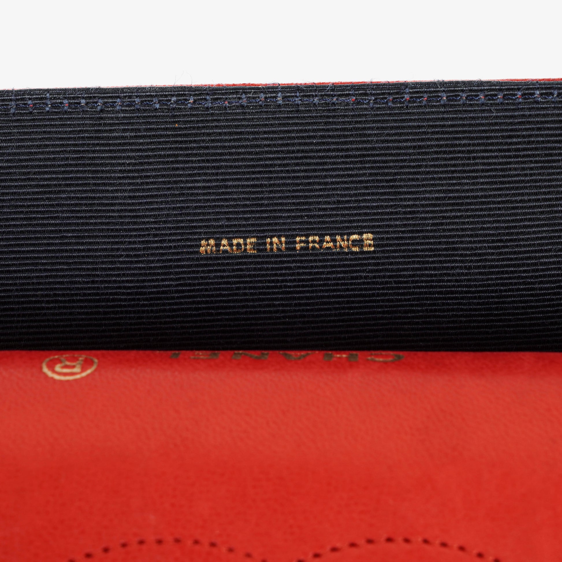 Chanel Vintage Classic Medium Double Flap Tasche aus rotem gestepptem Lammleder mit 24-karätig vergoldeter Hardware