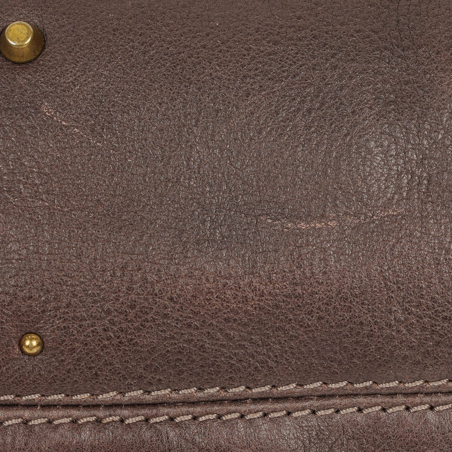 Chloe Paddington Satchel Tasche aus braunem Leder