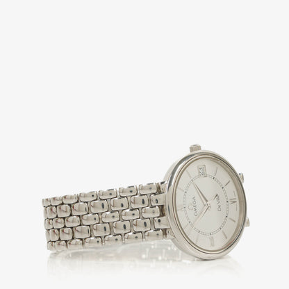 Omega De Ville Classic Quarzuhr aus Edelstahl, 34 mm