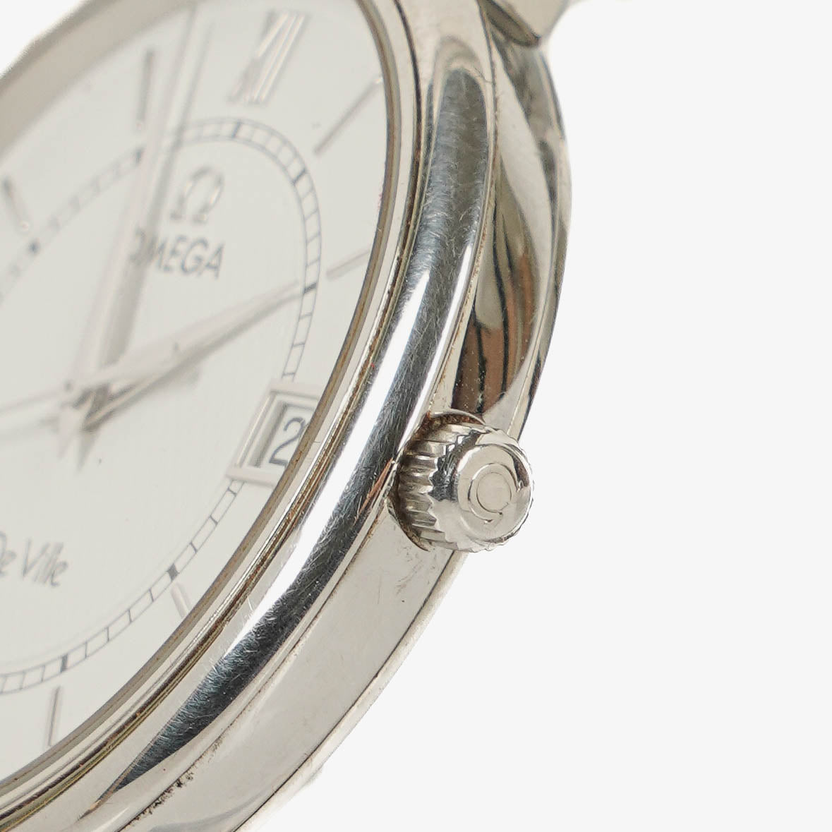 Omega De Ville Classic Quarzuhr aus Edelstahl, 34 mm