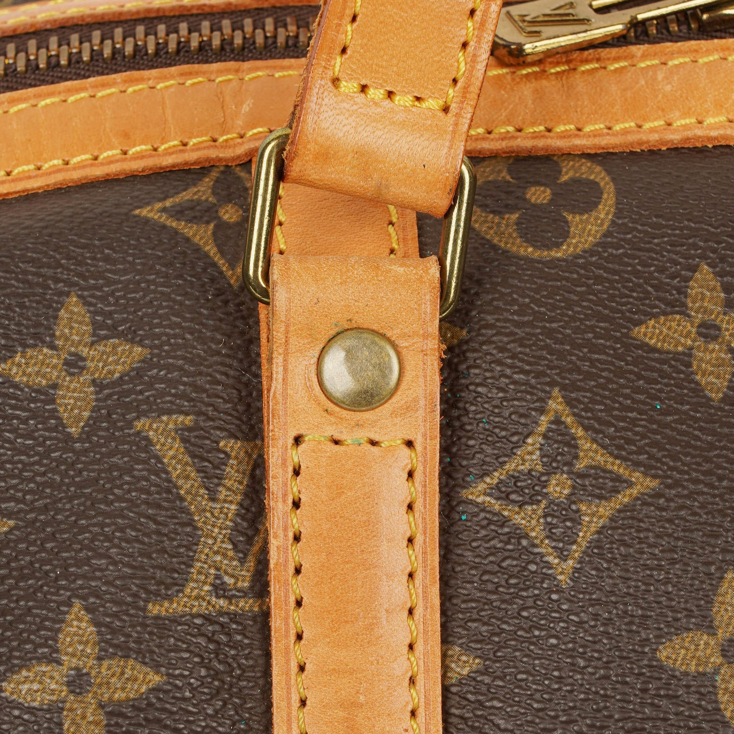 Louis Vuitton Sac Souple 35 Reisetasche aus Monogramm-Canvas