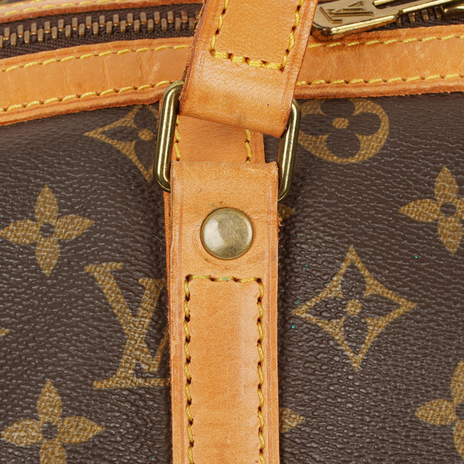 Louis Vuitton Sac Souple 35 Reisetasche aus Monogramm-Canvas