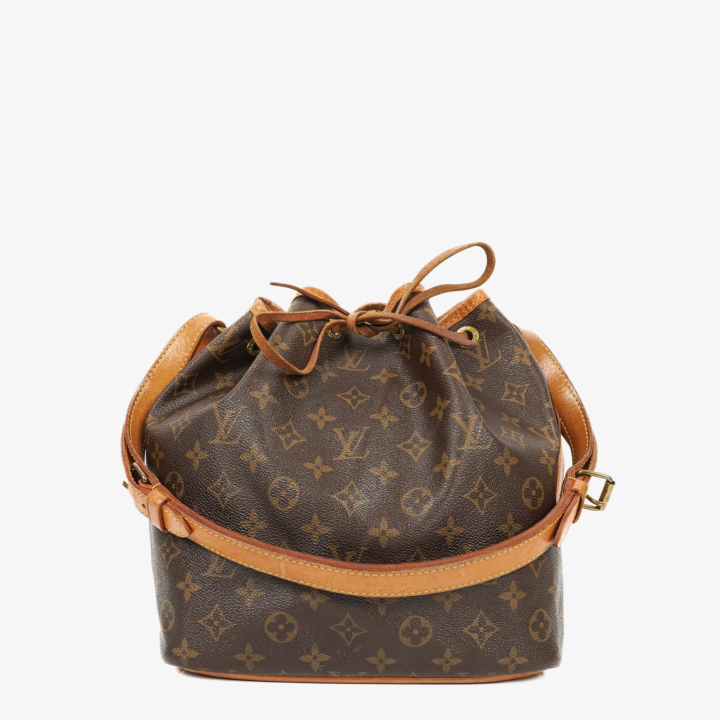 Louis Vuitton Petit Noe Schultertasche aus Monogramm-Canvas